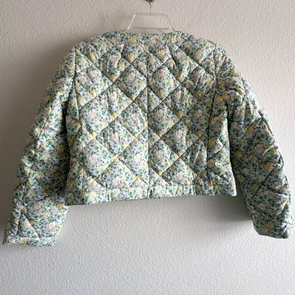 J. Crew New Limited-edition Crop quilted Louisa lady jacket in Liberty® fabric - Picture 10 of 12